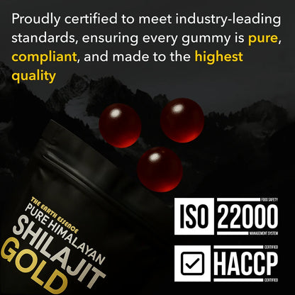 TRY PRIMAL PEAK Pure Himalayan Shilajit Gummies