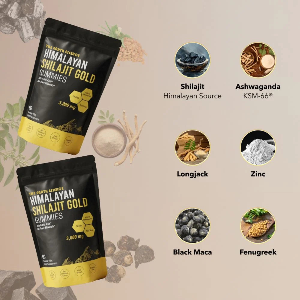 TRY PRIMAL PEAK Pure Himalayan Shilajit Gummies